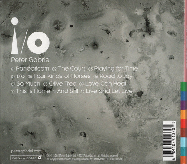 i/o - Gabriel, Peter
