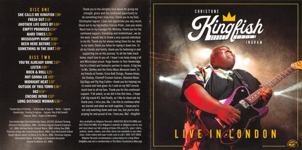 Live In London - Ingram, Christone "kingfish"