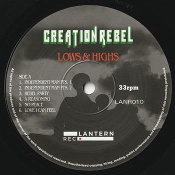 Lows & Highs - Creation Rebel