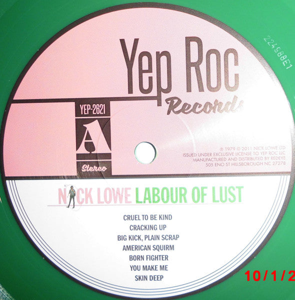 Labour Of Lust - Lowe, Nick