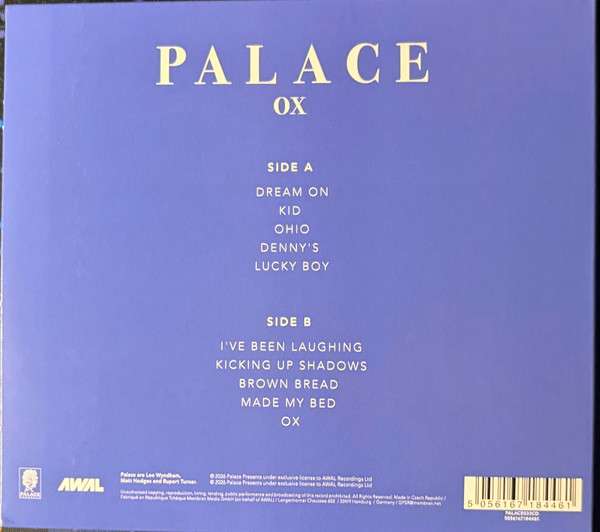 Ox - Palace [CD]