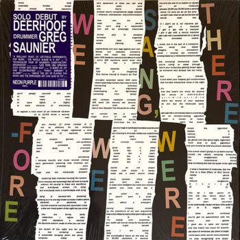 We Sang, Therefore We Were - Saunier, Greg