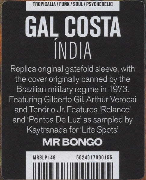 Índia - Gal Costa