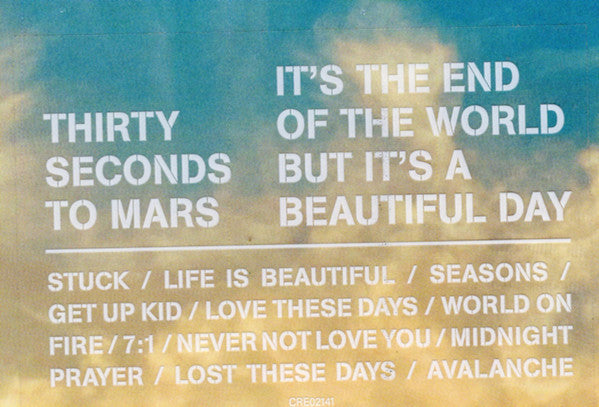 It's The End The World But It's A Beautiful Day - Thirty Seconds To Mars