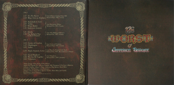 The Worst Of Jefferson Airplane - Jefferson Airplane