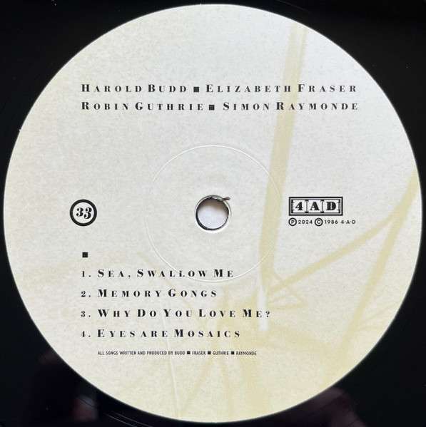The Moon and the Melodies [LP] - Cocteau Twins and Harold Budd
