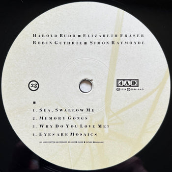 The Moon and the Melodies [LP] - Cocteau Twins and Harold Budd