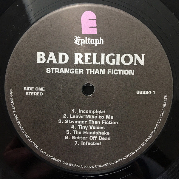 Stranger Than Fiction - Bad Religion