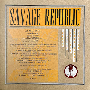 Tragic Figures - Savage Republic