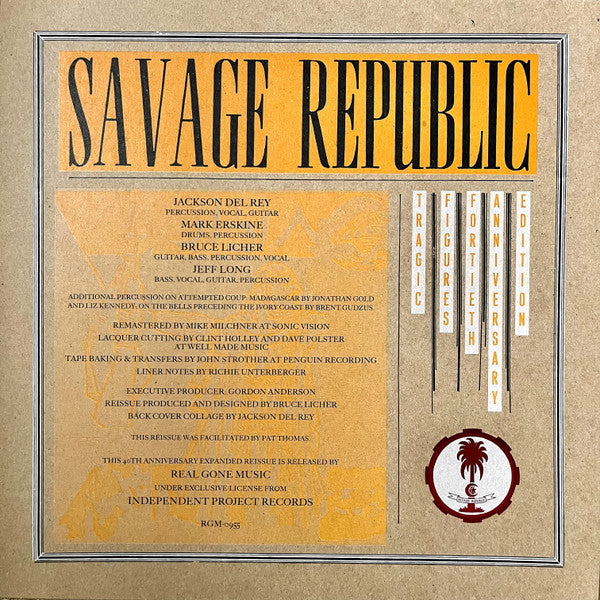 Tragic Figures - Savage Republic