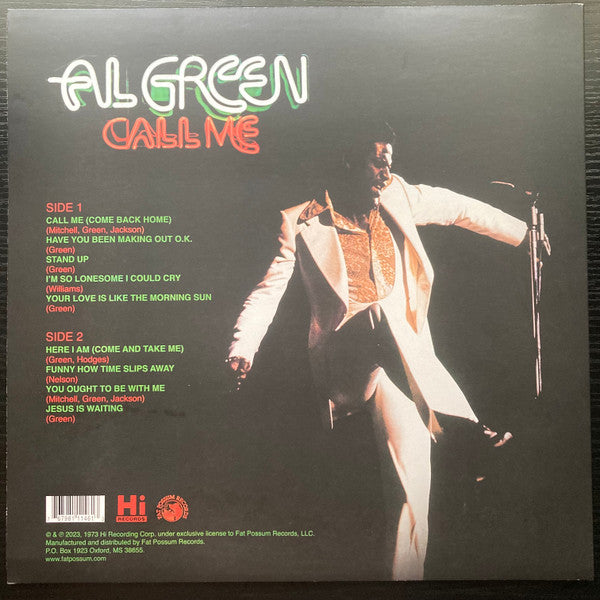 Call Me - Green, Al