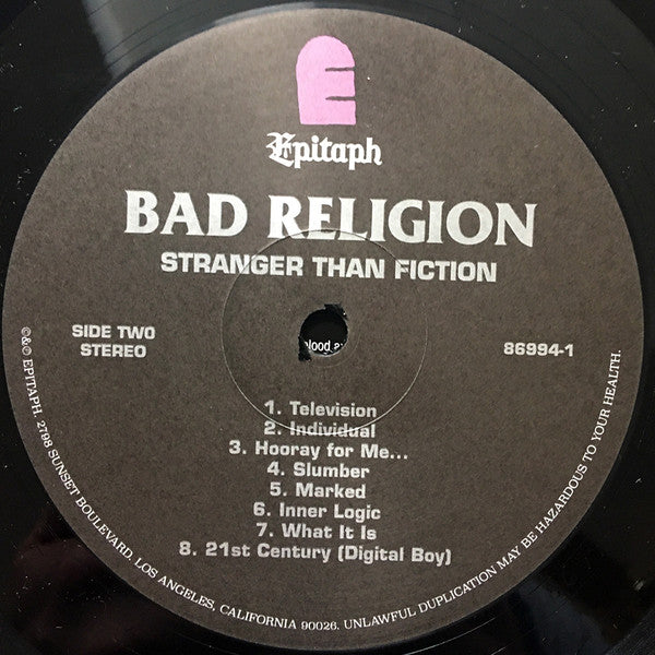 Stranger Than Fiction - Bad Religion