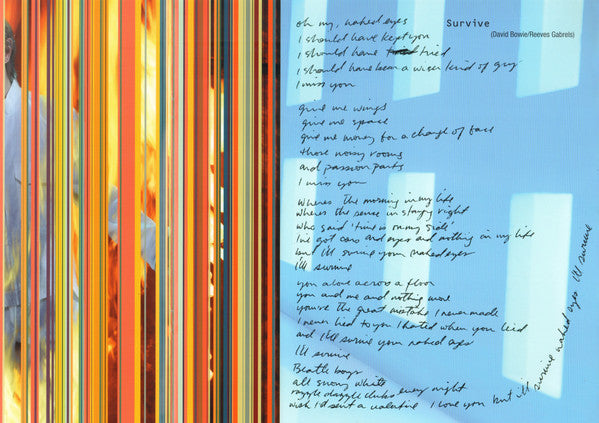 Hours... - David Bowie