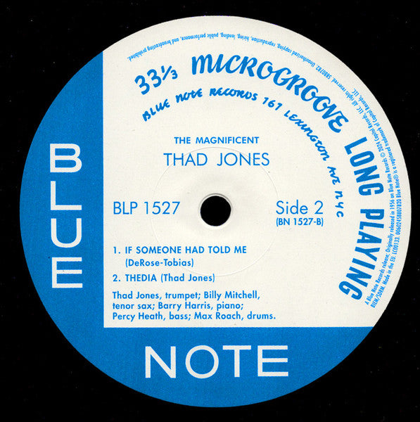 The Magnificent Thad Jones - Jones, Thad
