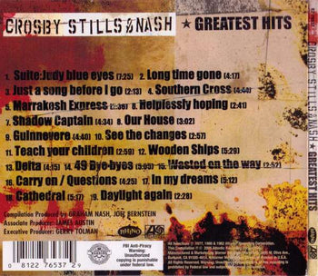 Greatest Hits - Crosby Stills & Nash