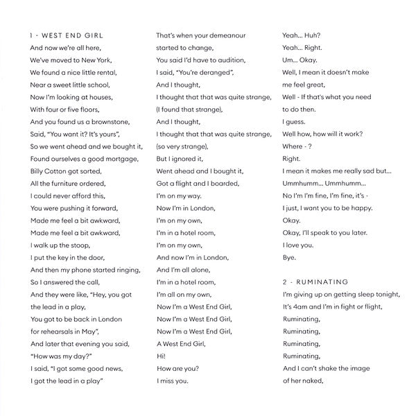 West End Girl - Allen, Lily