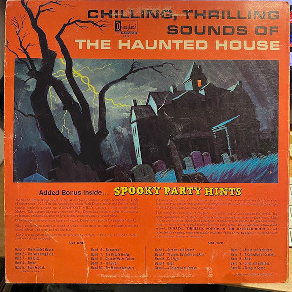Chilling, Thrilling Sounds Of The Haunted House - No Artist