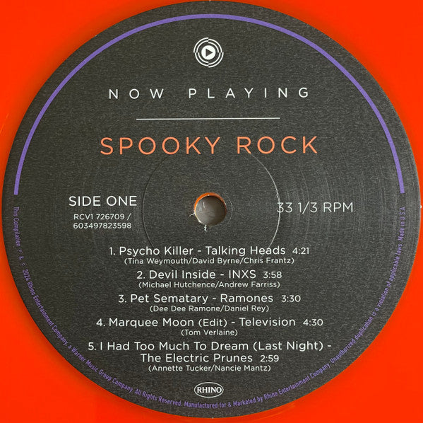 Now Playing: Spooky Rock - Various