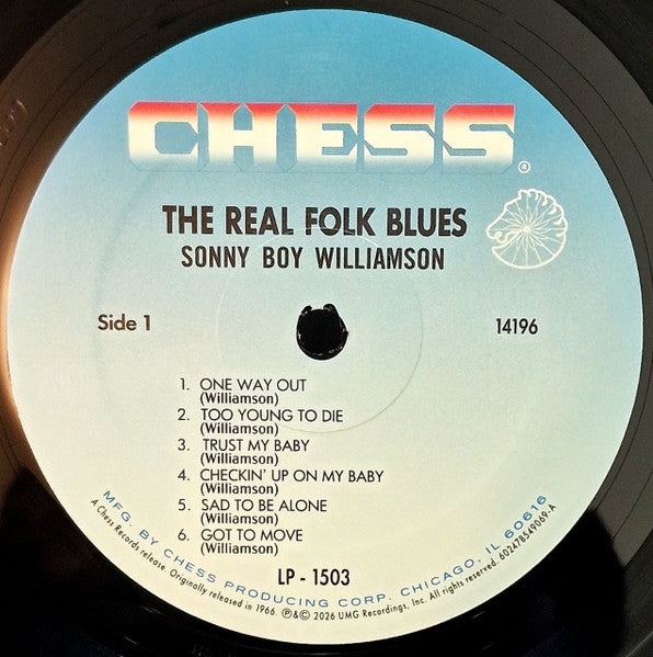 The Real Folk Blues - Williamson, Sonny Boy