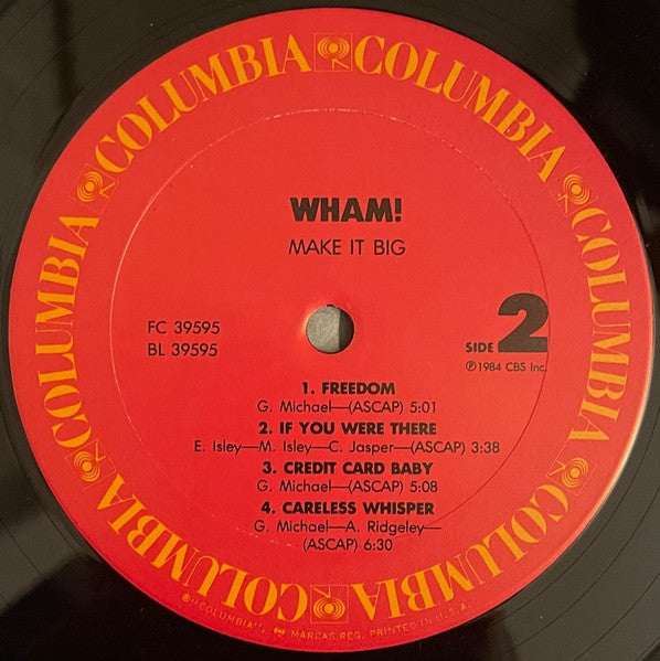 Make It Big - Wham!