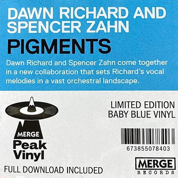 Pigments. - Richard, Dawn And Spencer Zah