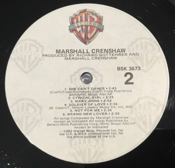 Marshall Crenshaw - Crenshaw, Marshall