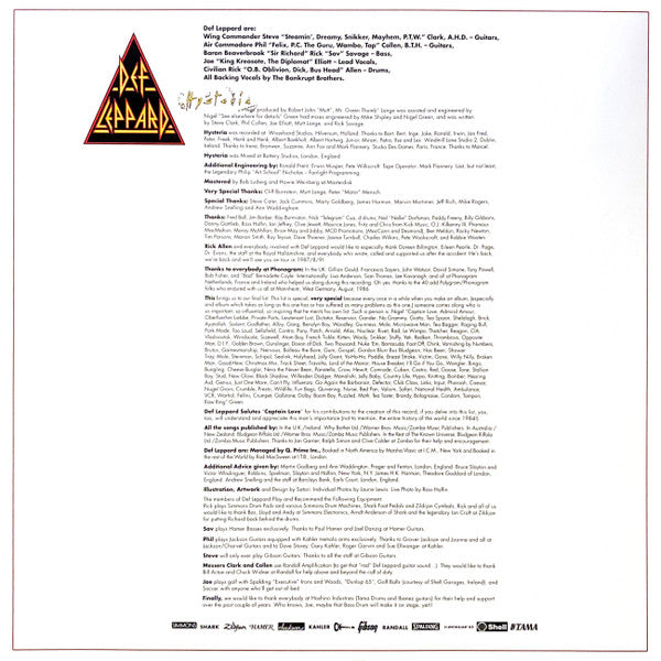 Hysteria - Def Leppard