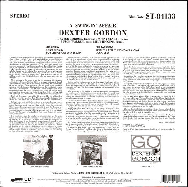 A Swingin' Affair - Gordon, Dexter