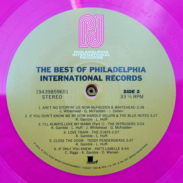 The Best Of Philadelphia International Records - Various Artists