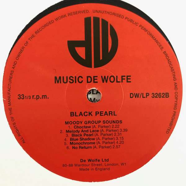 Black Pearl - Parker, Alan