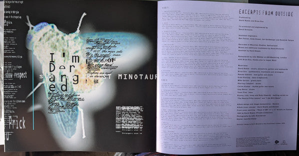 EXCERPTS FROM OUTSIDE - BOWIE,DAVID