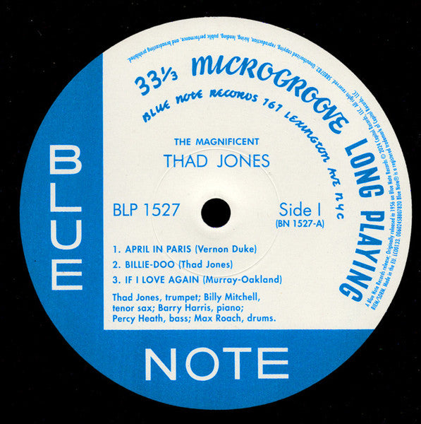 The Magnificent Thad Jones - Jones, Thad