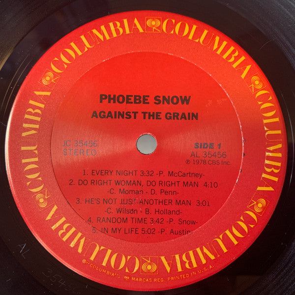 Against The Grain - Snow, Phoebe