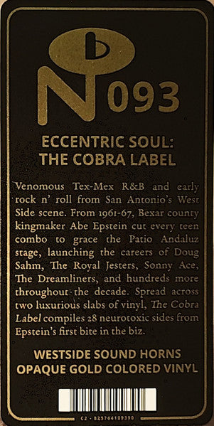Eccentric Soul: The Cobra Label - Various