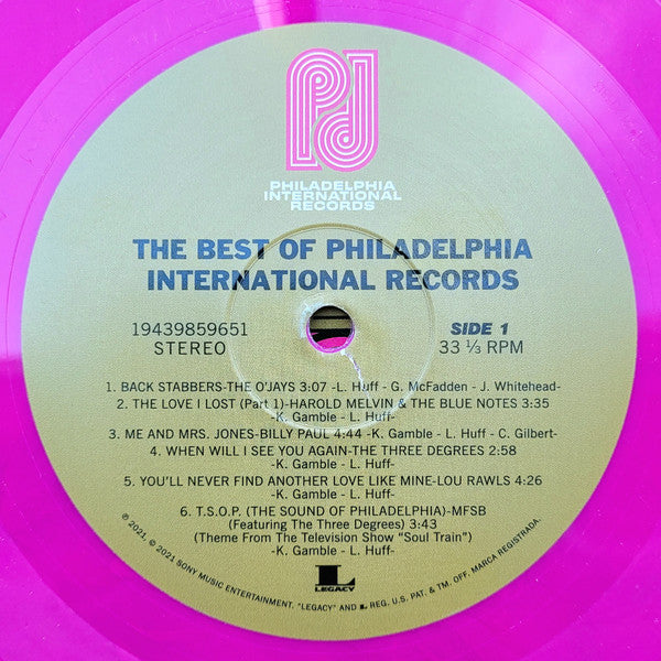 The Best Of Philadelphia International Records - Various Artists