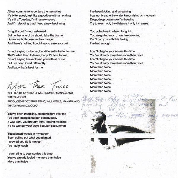 I Forgive You - Erivo, Cynthia