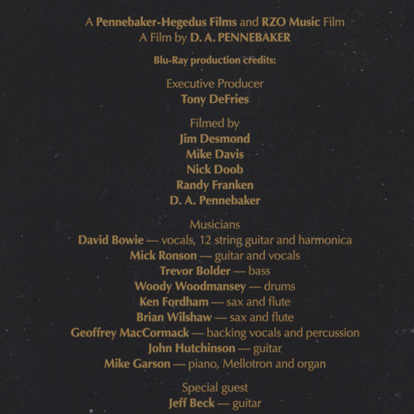 Ziggy Stardust And The Spiders From Mars: The Moti - Bowie, David