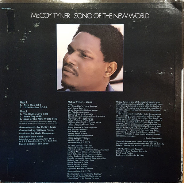 Song Of The New World - Tyner, McCoy