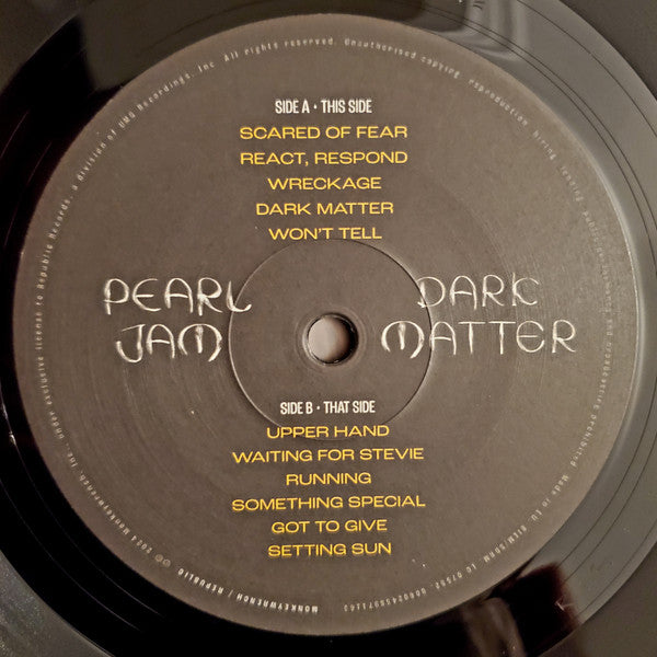 Dark Matter - Pearl Jam