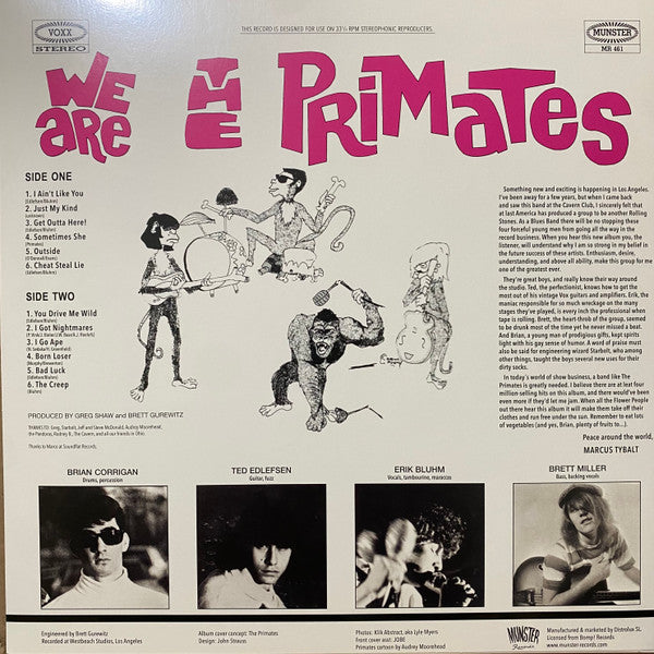 We Are The Primates - Primates