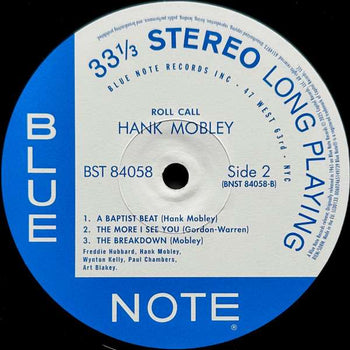 Roll Call - Mobley, Hank