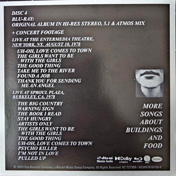 More Songs About Buildings And Food - Talking Heads