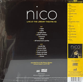 Library Theatre '83 - Nico