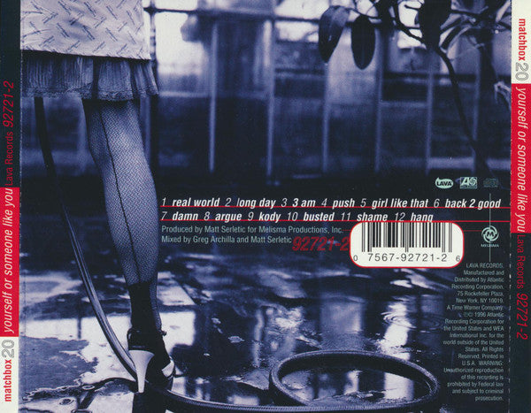 Yourself Or Someone Like You - Matchbox 20