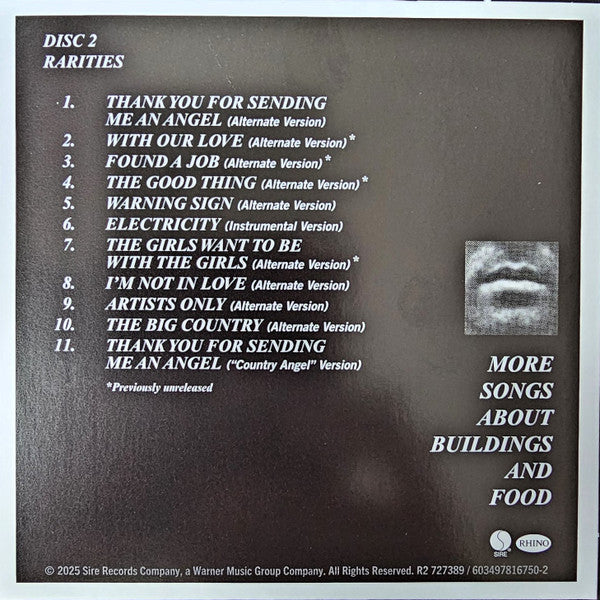 More Songs About Buildings And Food - Talking Heads