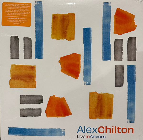 Live In Anvers - Chilton, Alex