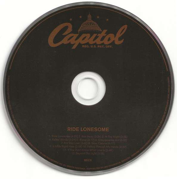 Ride Lonesome - Beck [CD]