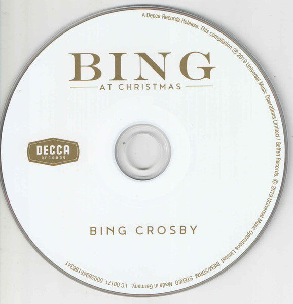 Bing At Christmas - Crosby, Bing