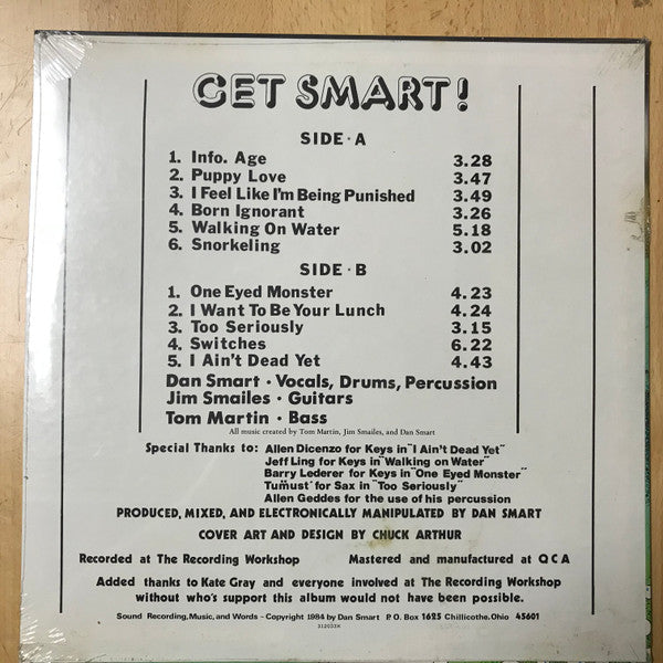 Get Smart! - Smart, Dan