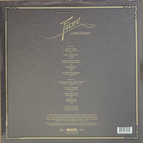Long Player  - Faces